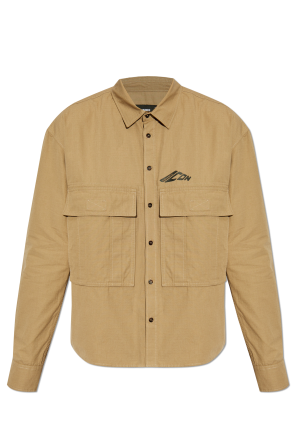 DSQUARED2 Safari shirt ワッペン シャツ サファリ 42 Dsquared2 Shirt with logo | Men's Clothing | Vitkac